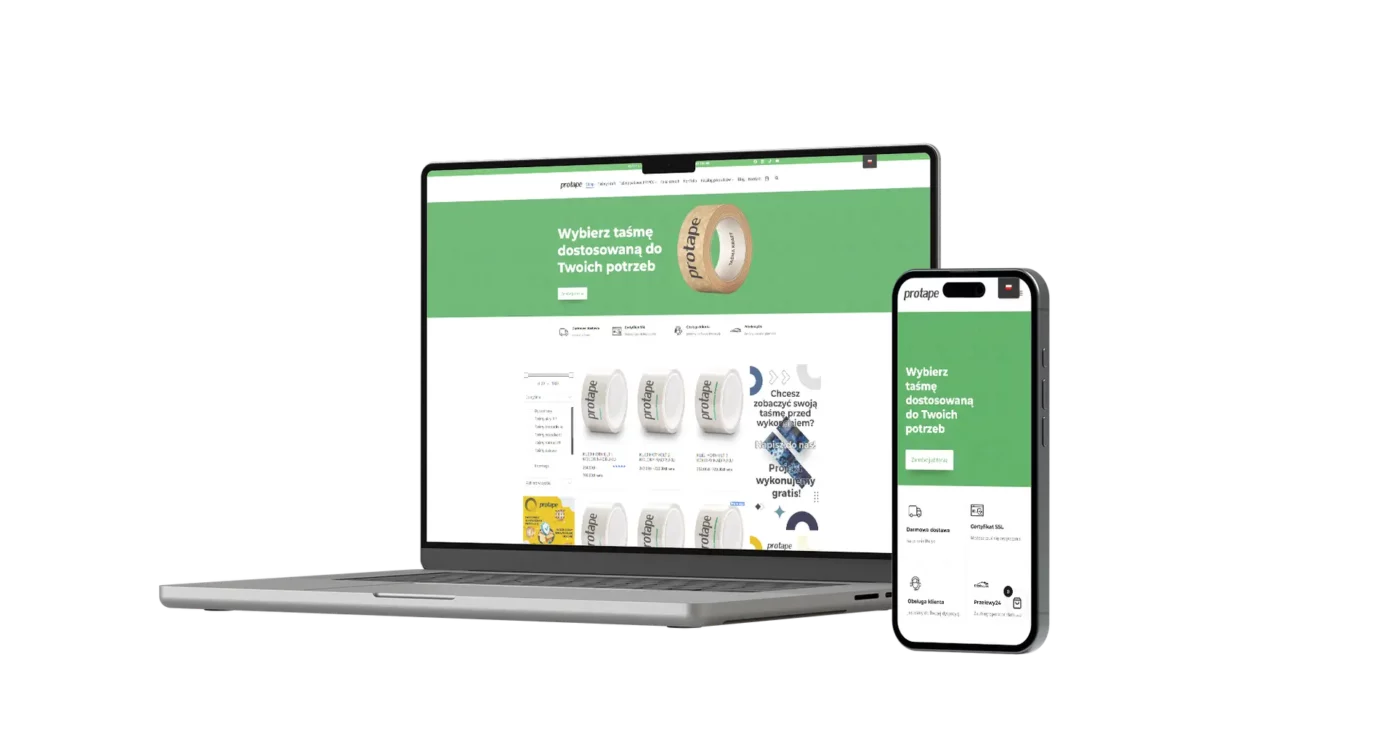 Projektujemy nowoczesne witryny, które nie tylko cieszą oko designem, ale przede wszystkim skutecznie sprzedają.