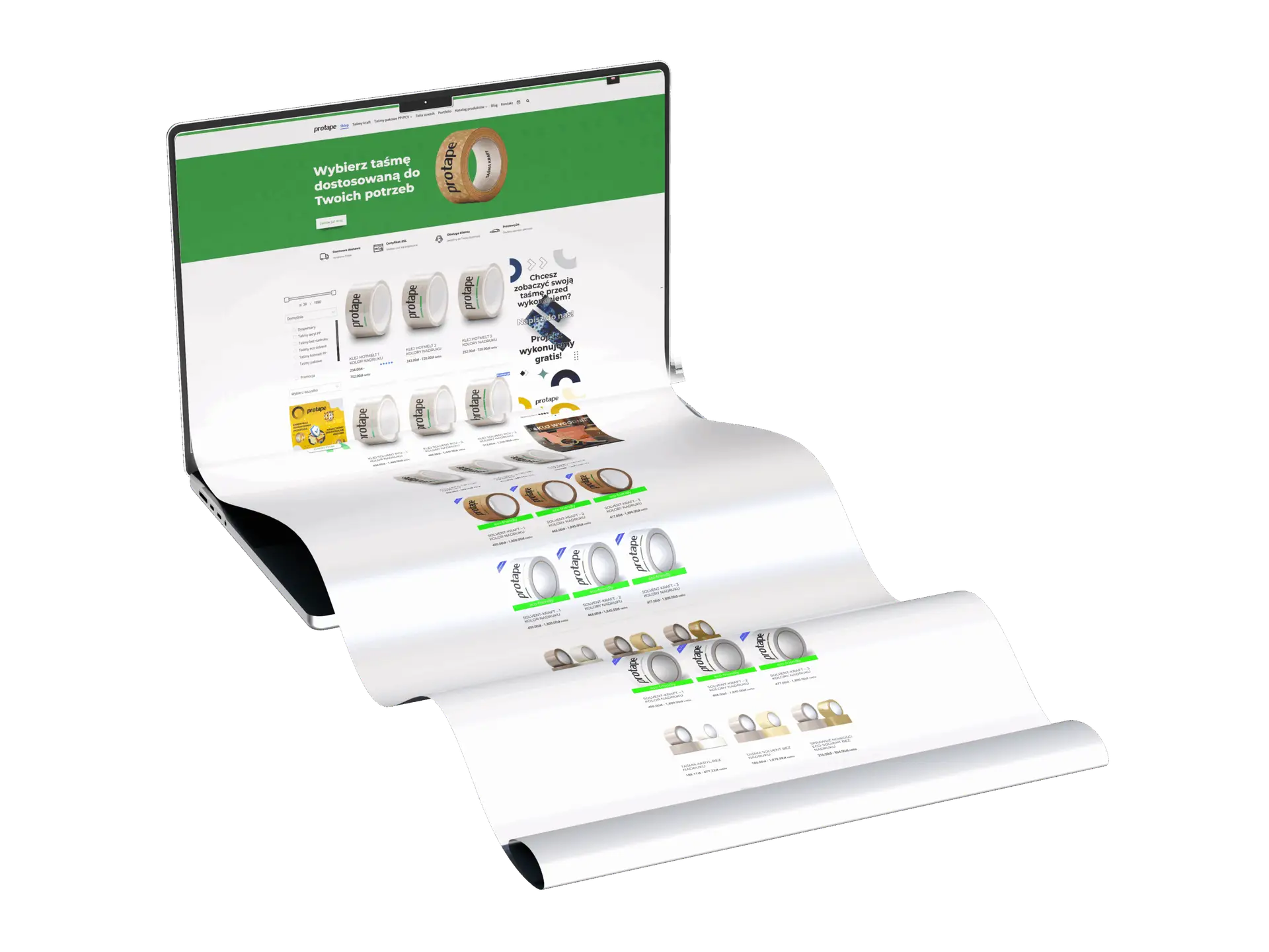 Projektujemy nowoczesne witryny, które nie tylko cieszą oko designem, ale przede wszystkim skutecznie sprzedają.