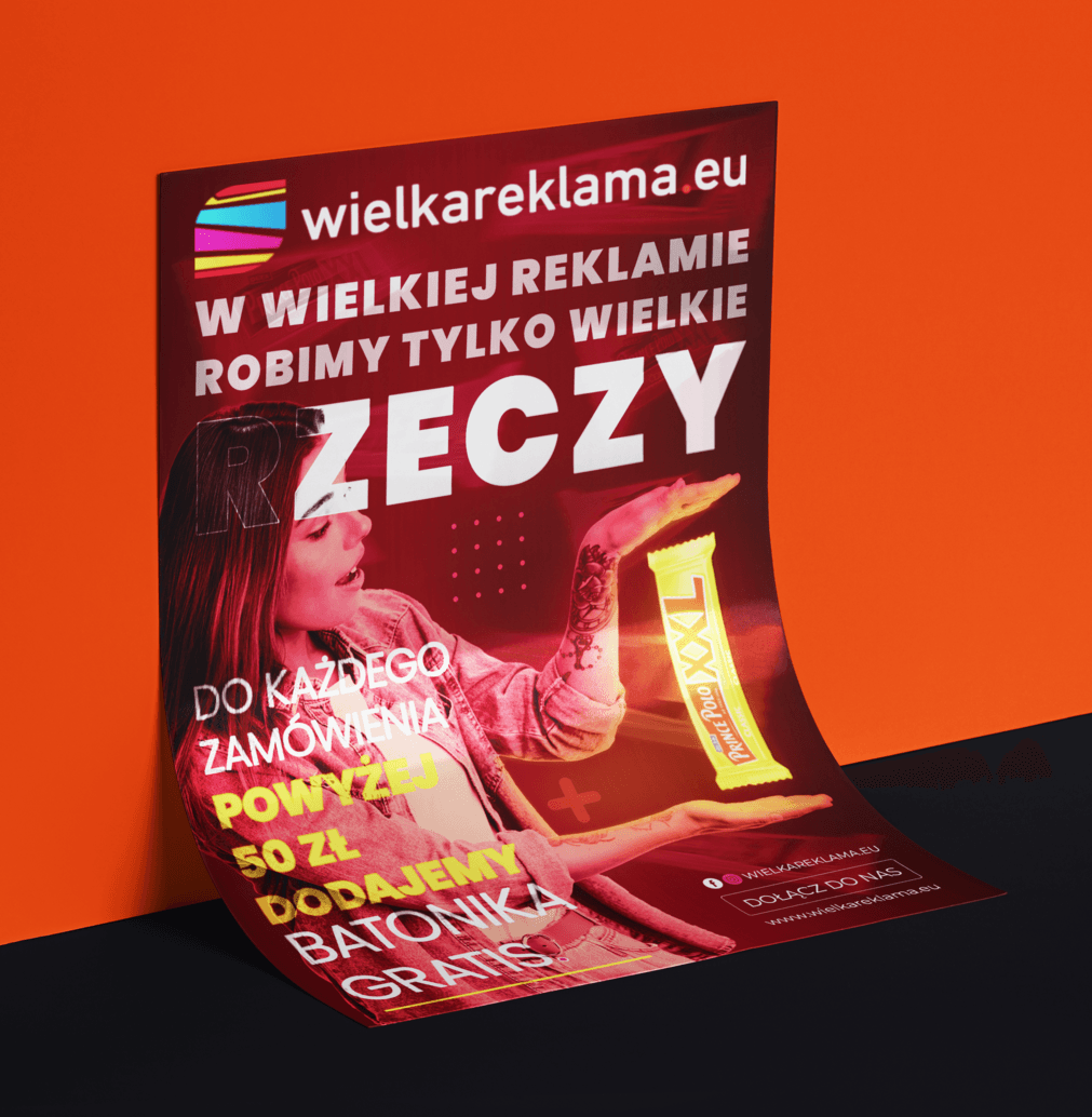 Projektujemy wszystko, co możesz dotknąć – od wizytówek po banery – byś robił świetne wrażenie także w świecie offline.